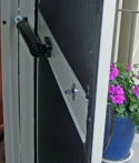 Hinged insect screen doors can have door closers as an option